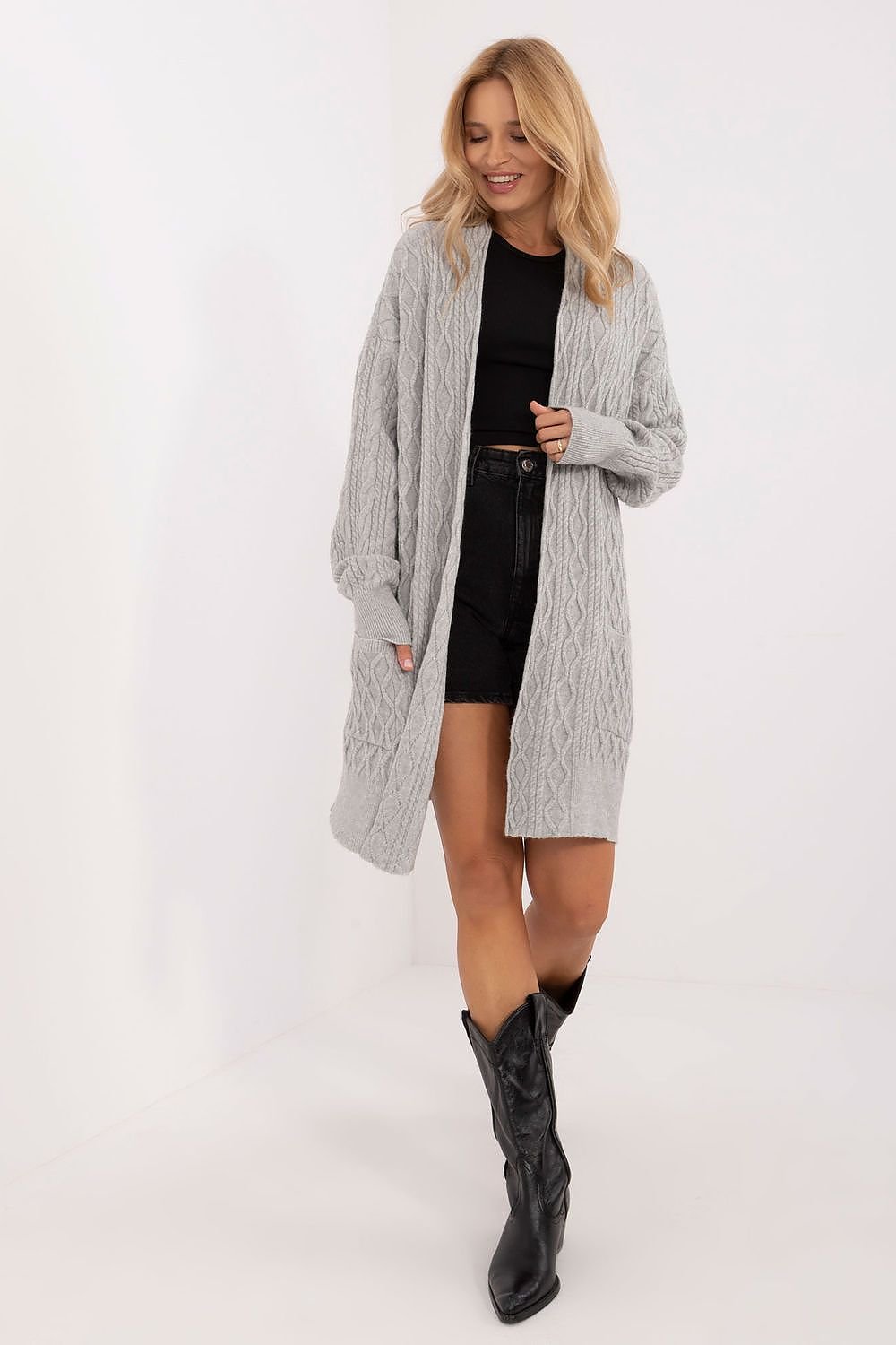 Soft Touch Textured Cardigan