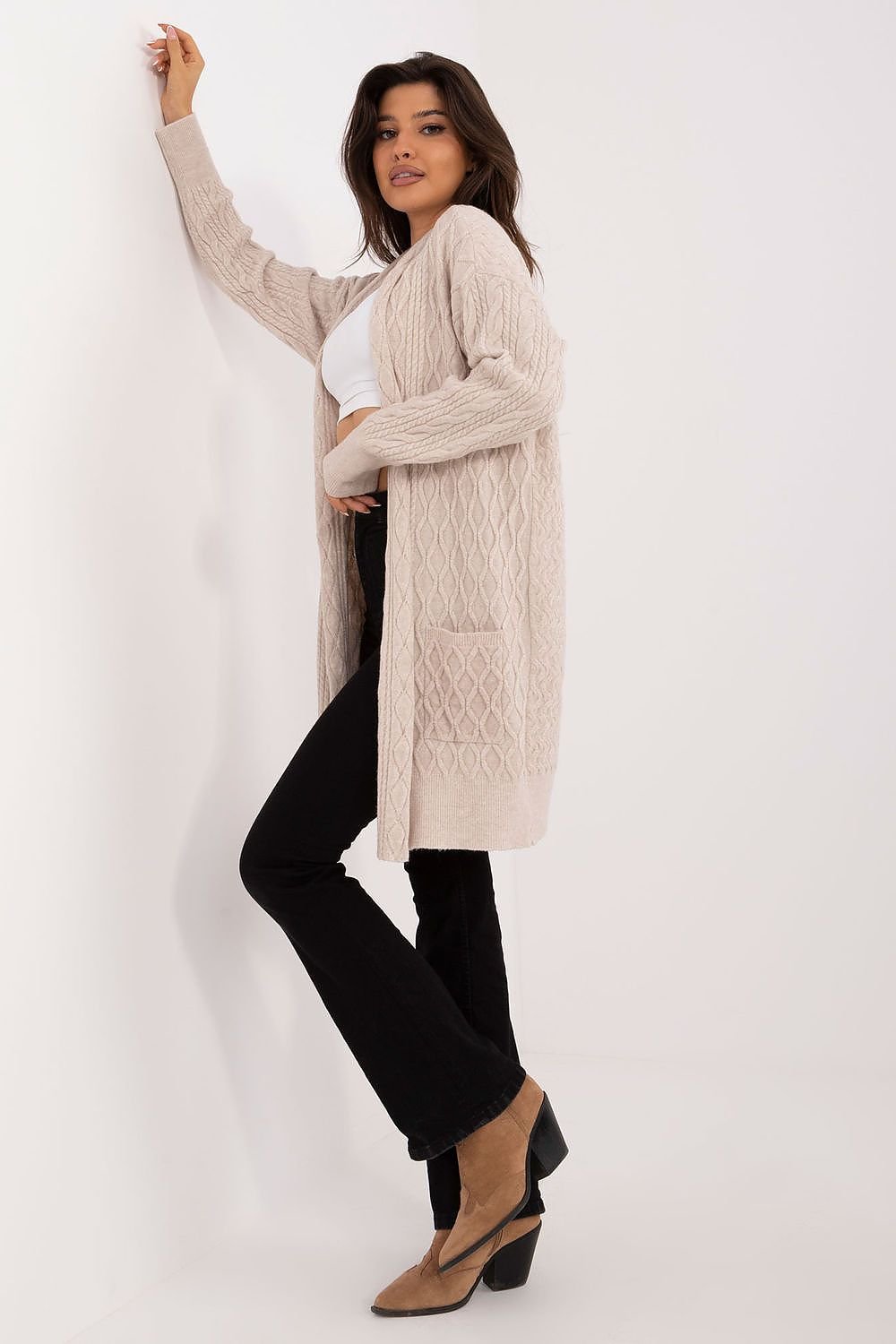 Soft Touch Textured Cardigan