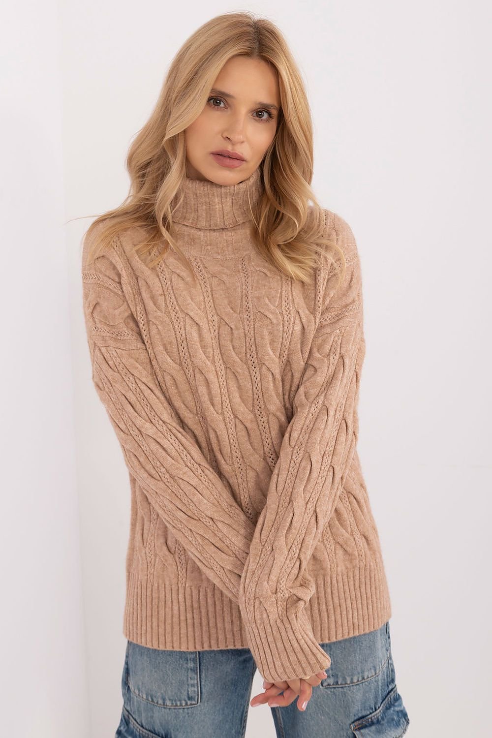 Cozy Days Turtleneck Chill Sweater