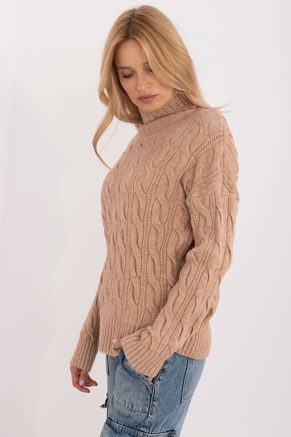 Cozy Days Turtleneck Chill Sweater