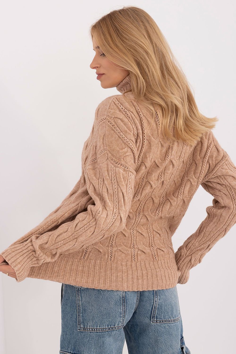 Cozy Days Turtleneck Chill Sweater