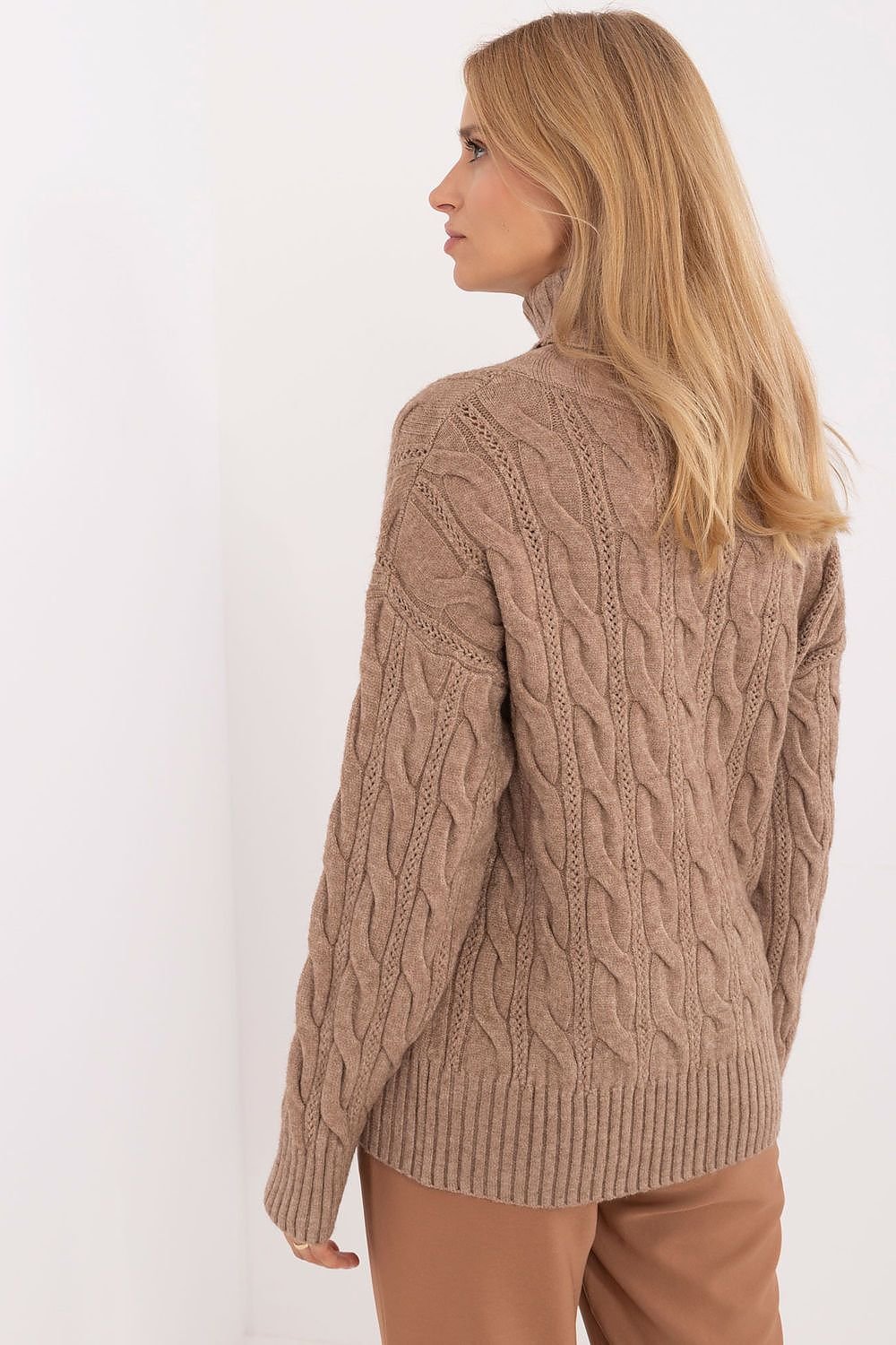 Cozy Days Turtleneck Chill Sweater