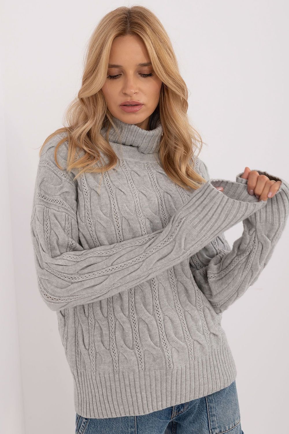 Cozy Days Turtleneck Chill Sweater