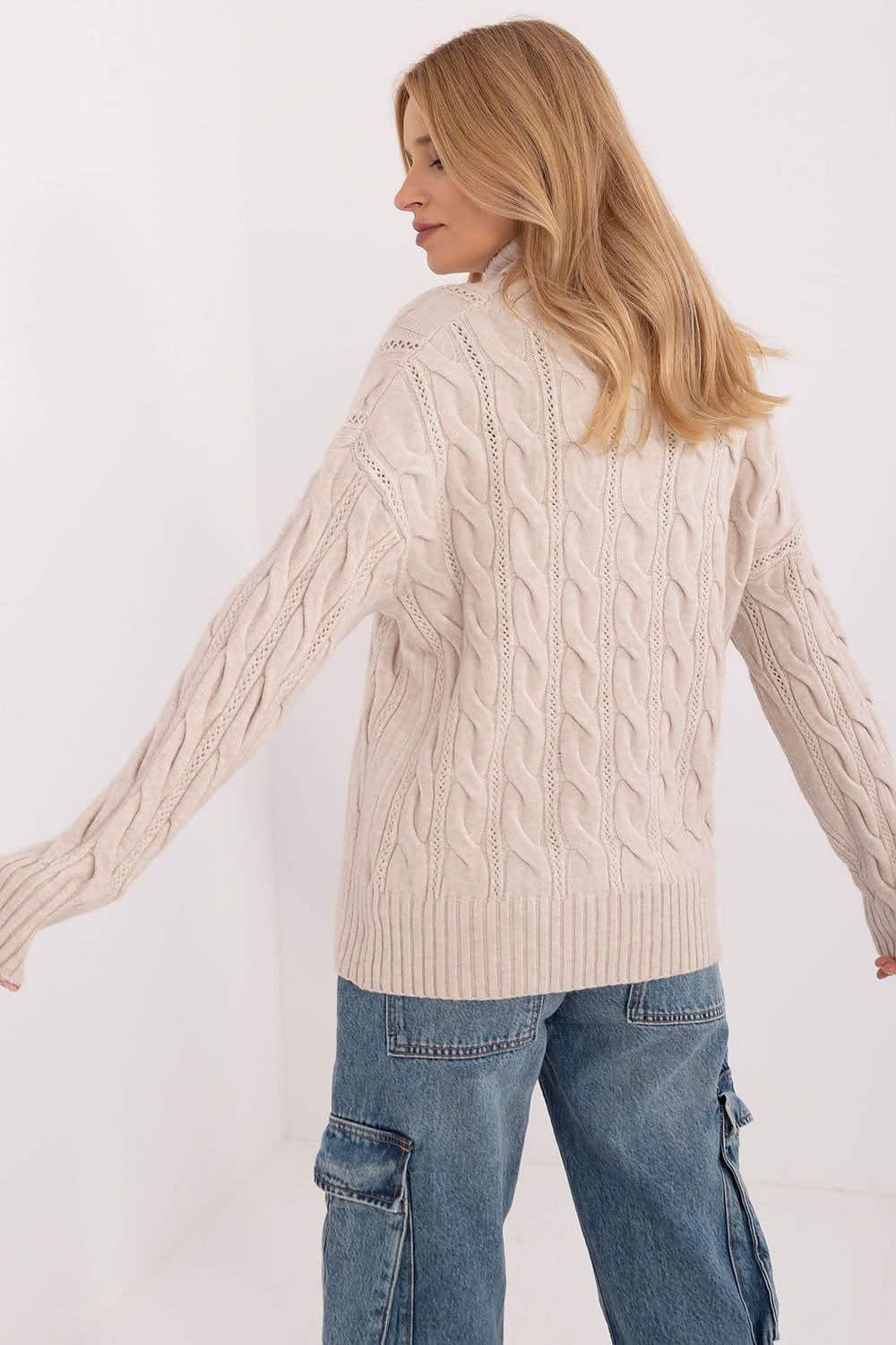 Cozy Days Turtleneck Chill Sweater