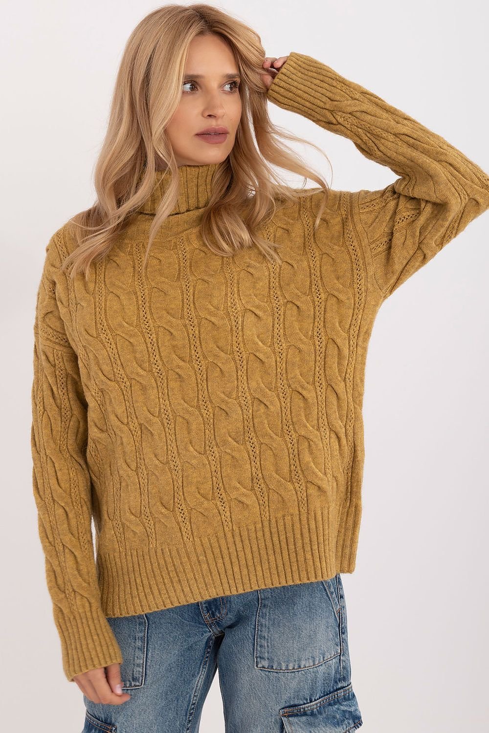 Cozy Days Turtleneck Chill Sweater