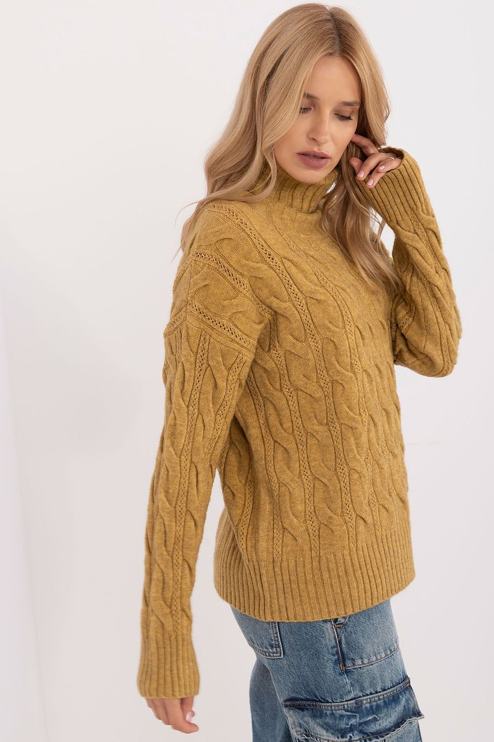 Cozy Days Turtleneck Chill Sweater