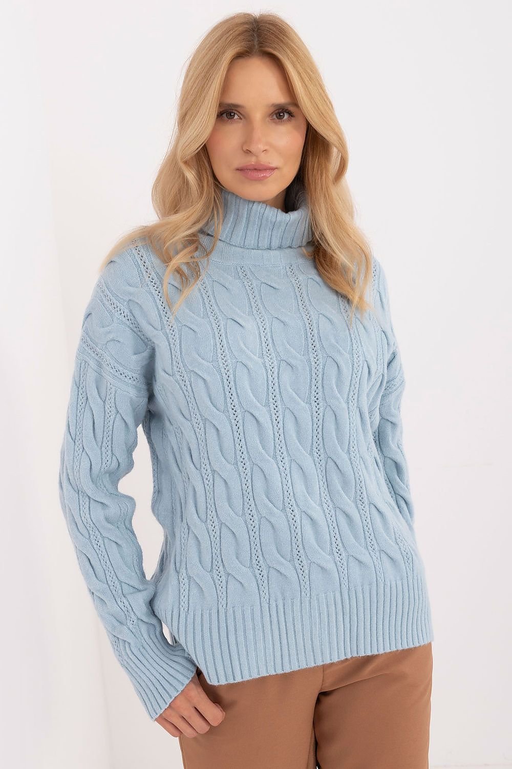 Cozy Days Turtleneck Chill Sweater