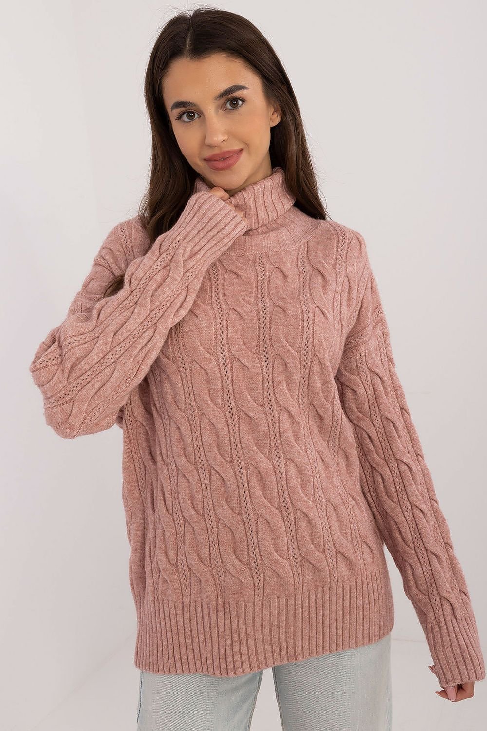 Cozy Days Turtleneck Chill Sweater