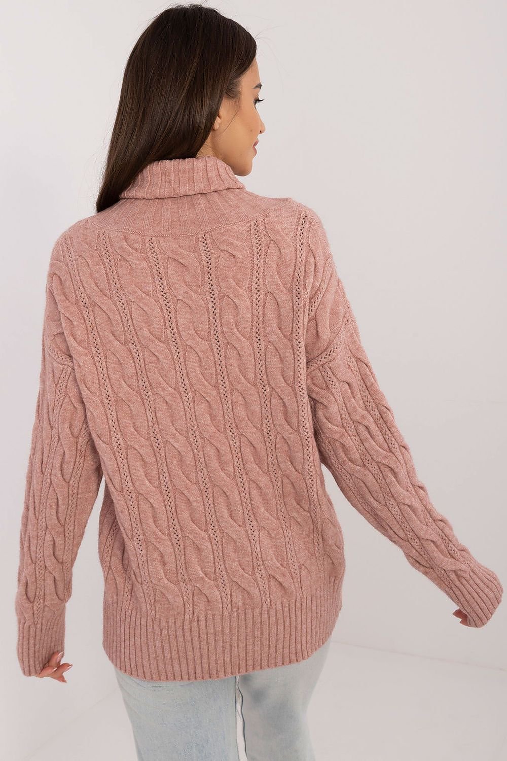 Cozy Days Turtleneck Chill Sweater