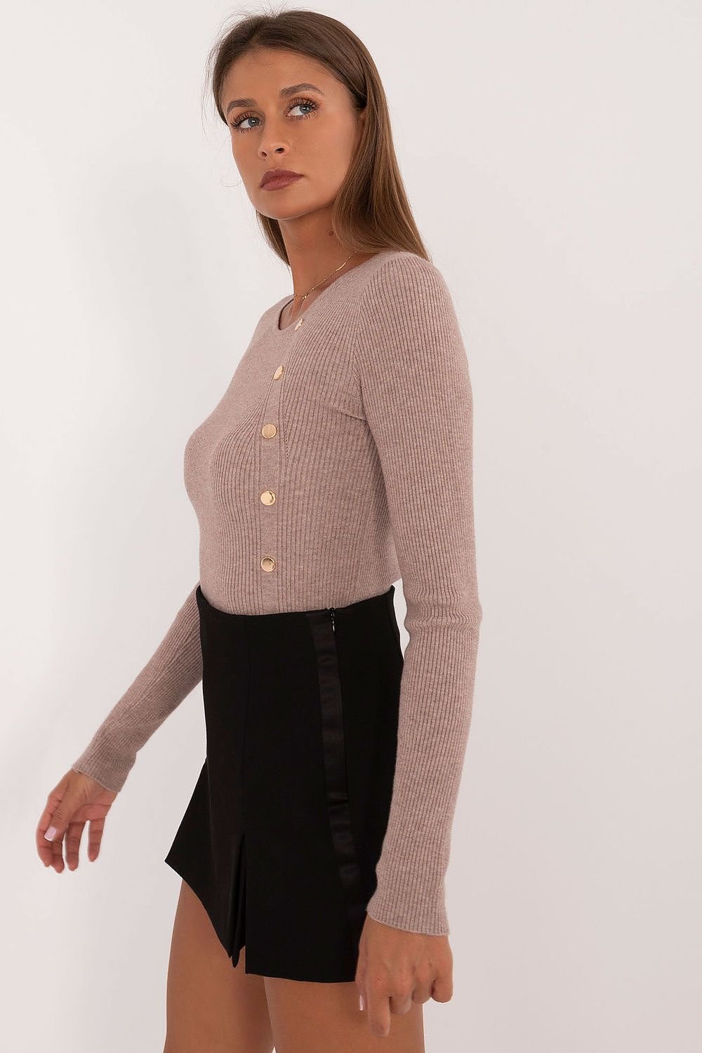 Stylish Ease Long-Sleeve Sweater