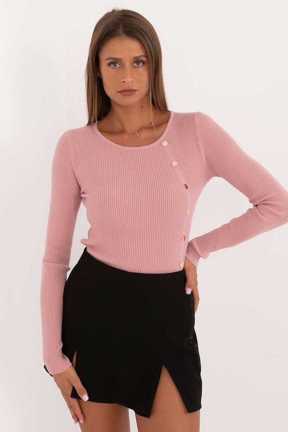 Stylish Ease Long-Sleeve Sweater