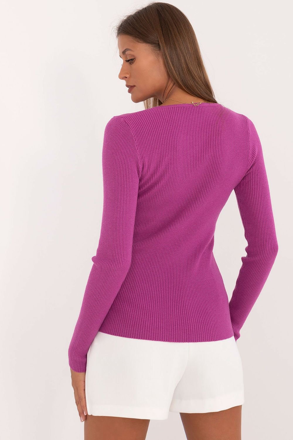 Stylish Ease Long-Sleeve Sweater