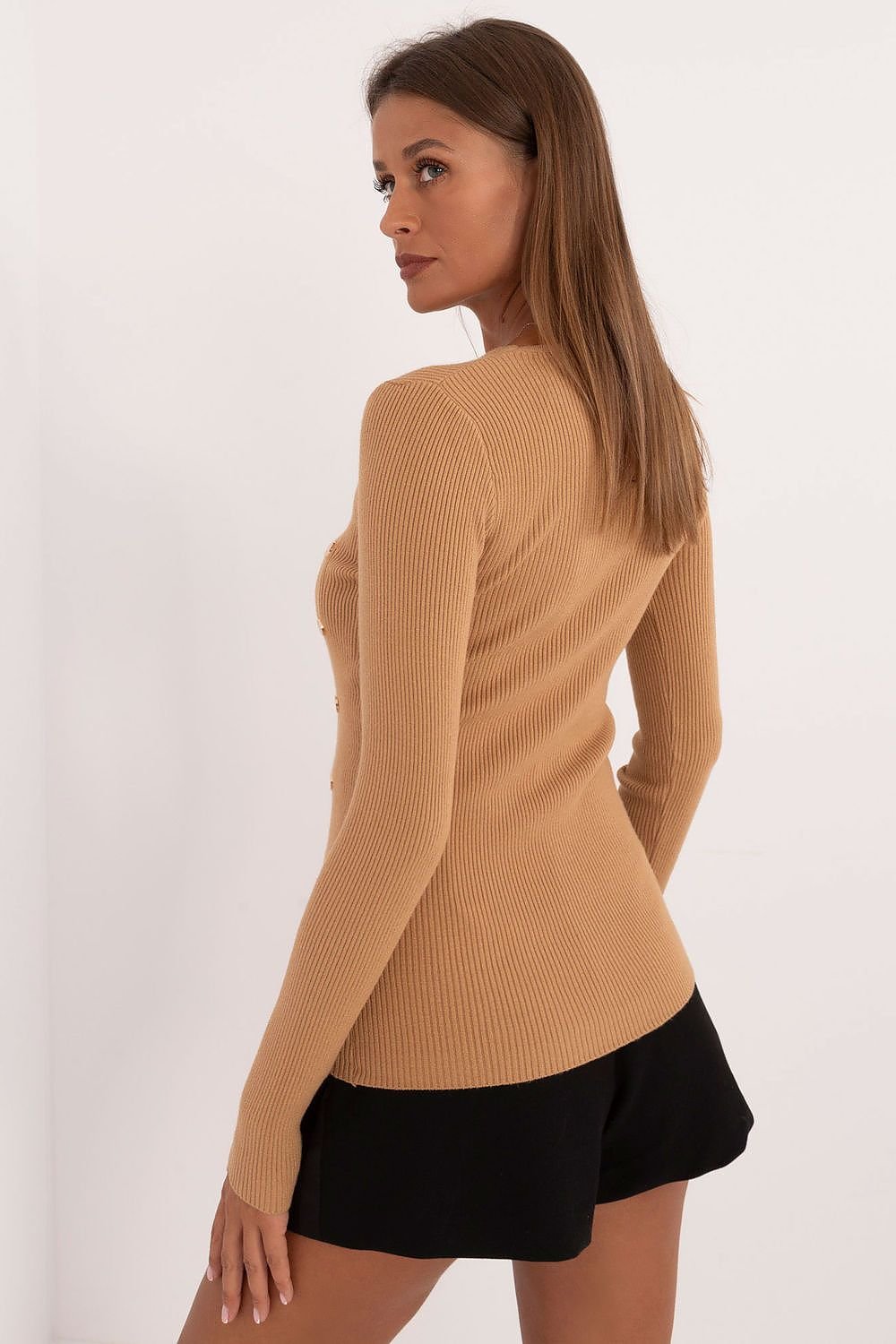 Stylish Ease Long-Sleeve Sweater