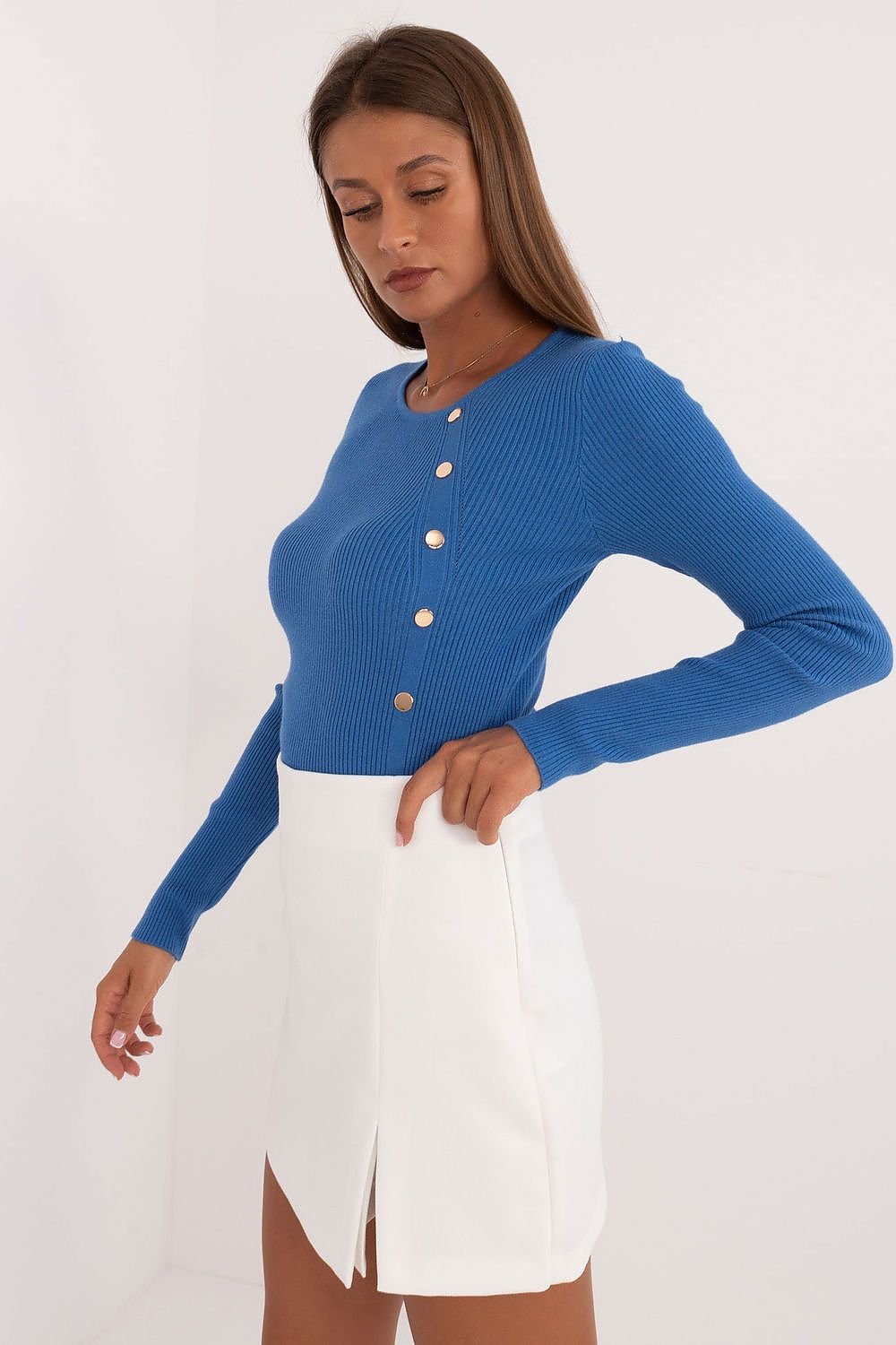 Stylish Ease Long-Sleeve Sweater