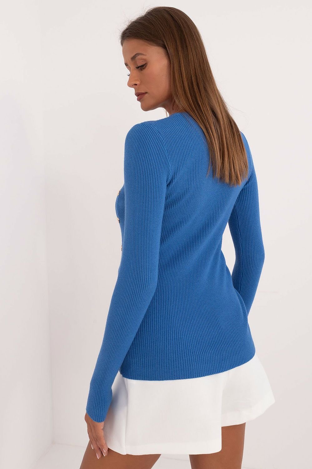 Stylish Ease Long-Sleeve Sweater