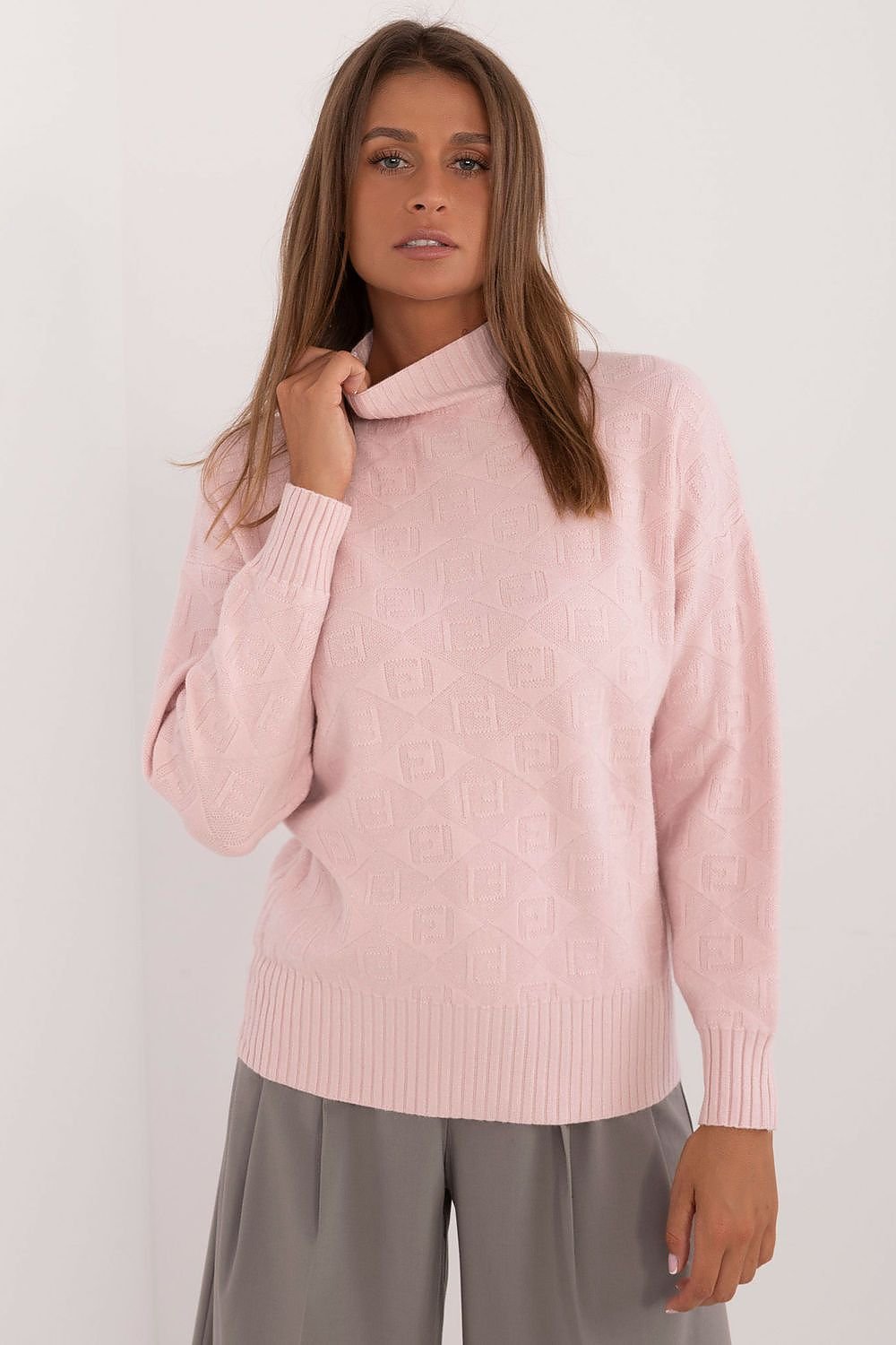 Textured Warmth Casual Jumper