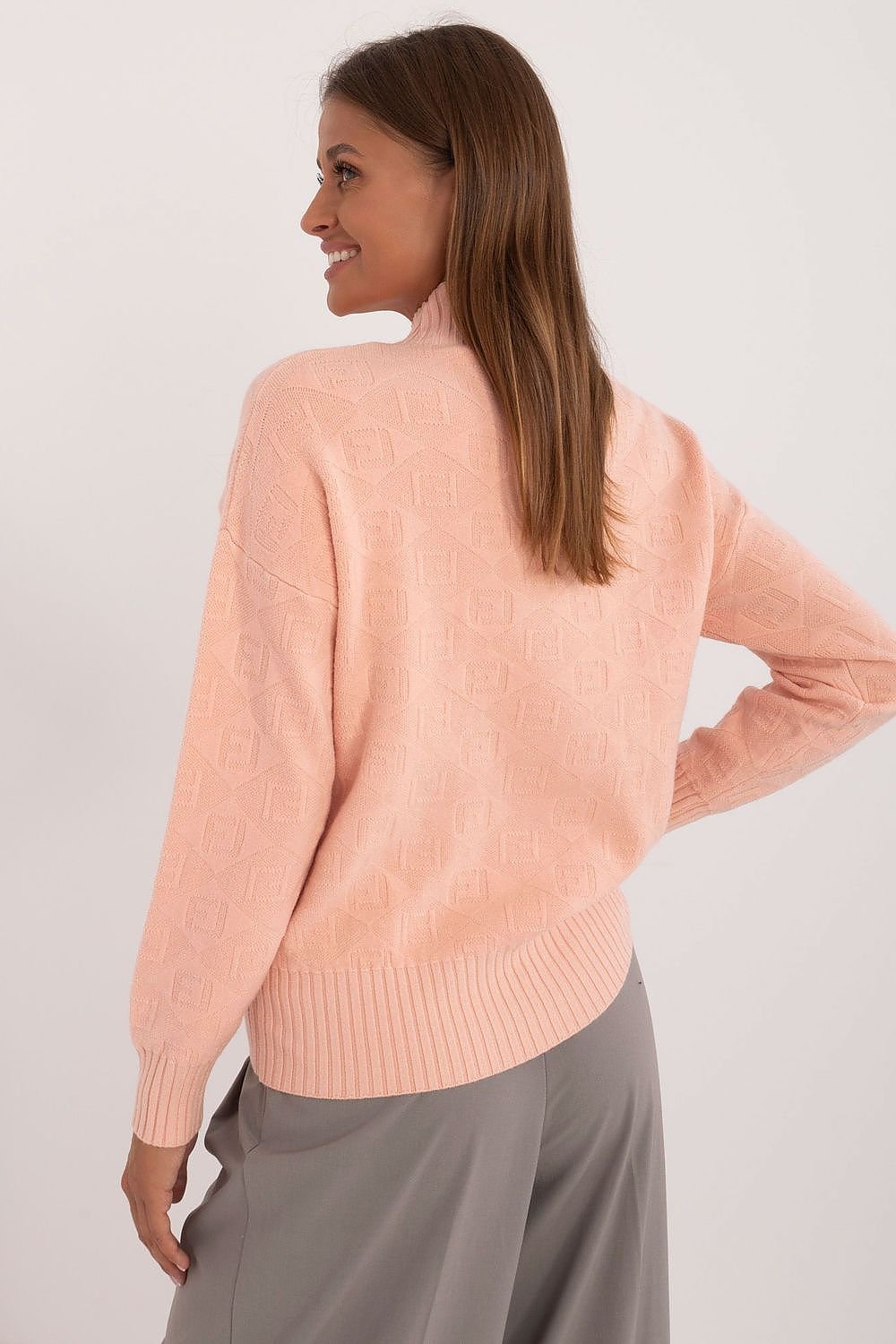 Textured Warmth Casual Jumper