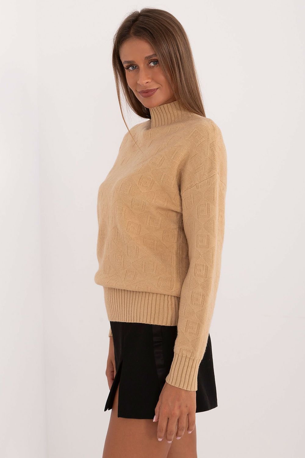 Textured Warmth Casual Jumper