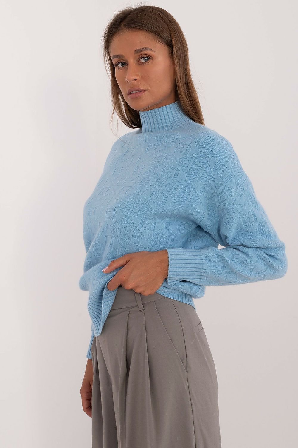 Textured Warmth Casual Jumper