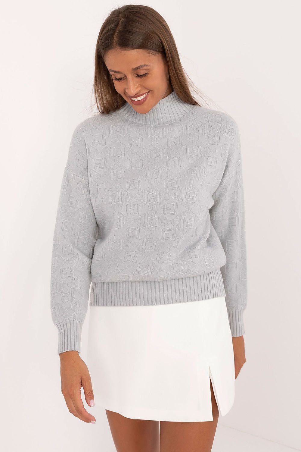 Textured Warmth Casual Jumper