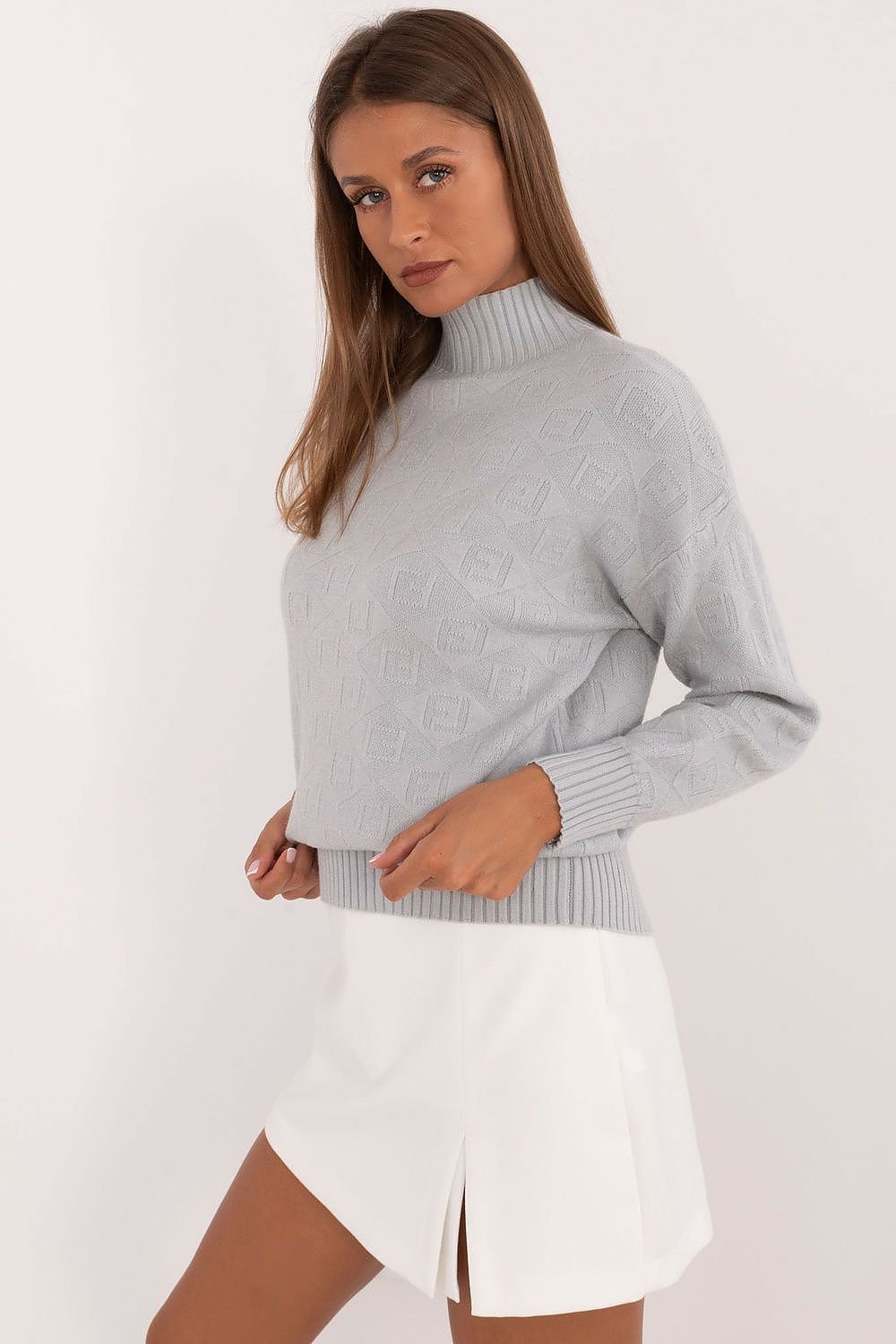 Textured Warmth Casual Jumper