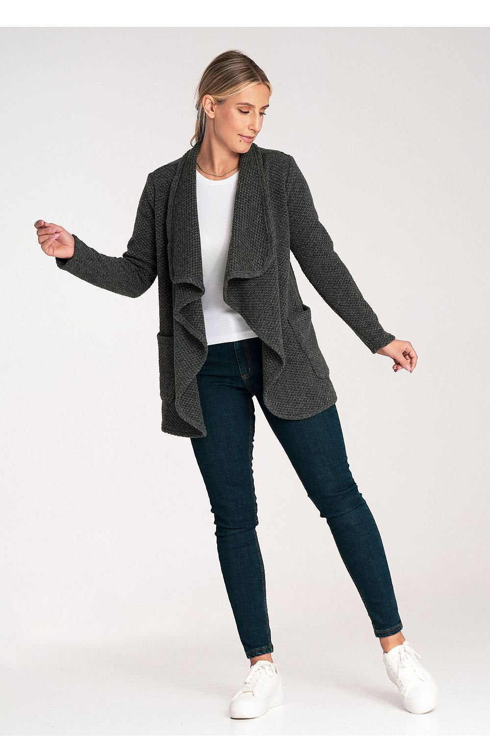 Cozy Vibes Wool-Blend Cardigan