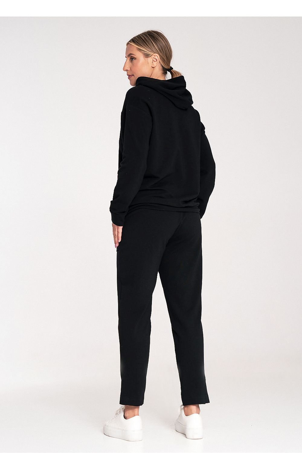 Cozy Vibes Ribbed Cuff Sweatshirt Hoodie