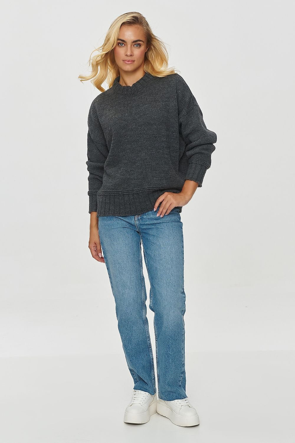 Versatile Warmth Loose-Fit Sweater