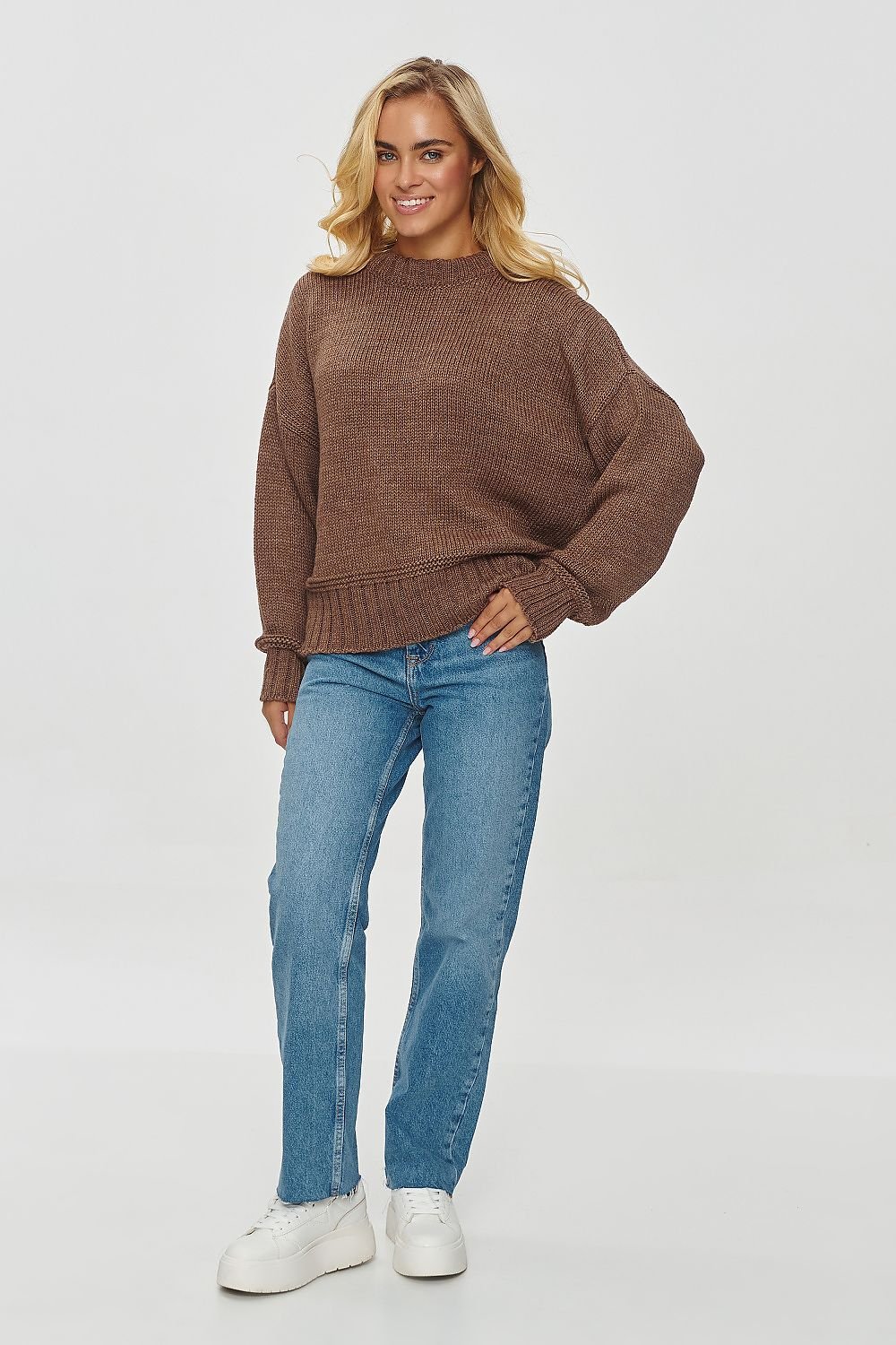 Versatile Warmth Loose-Fit Sweater