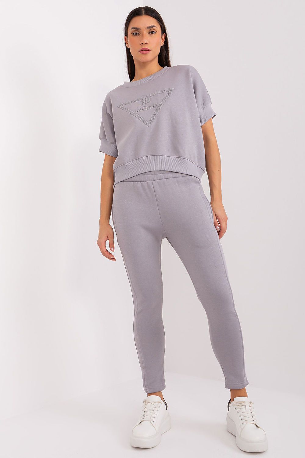 Casual Comfort Sweatshirt & Pants Duo