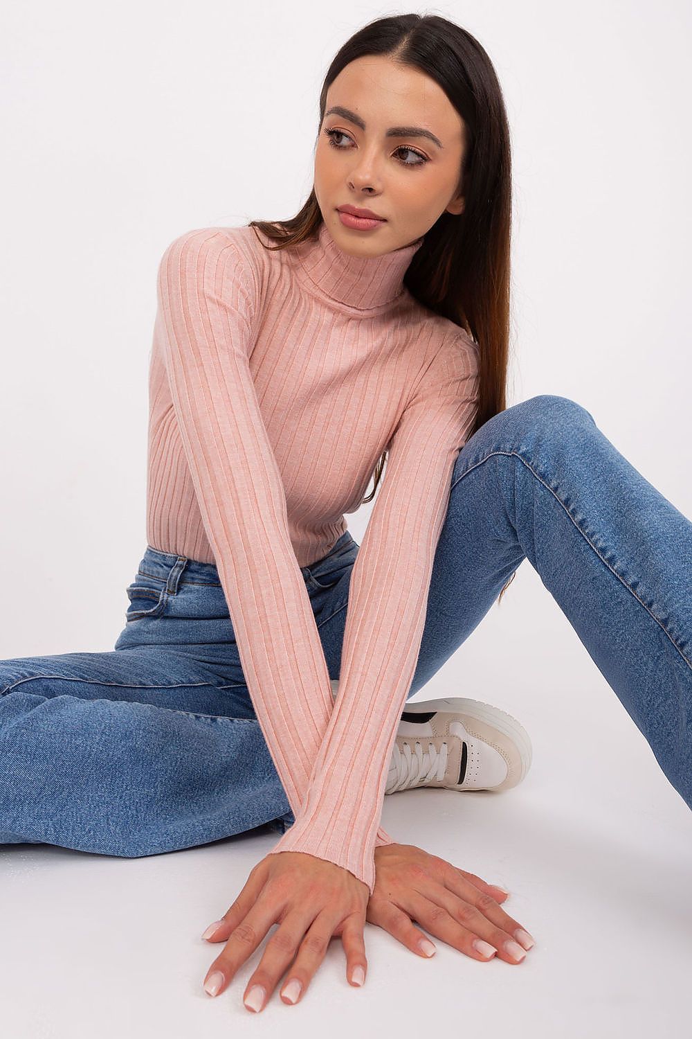 Classic Comfort Ribbed Turtleneck