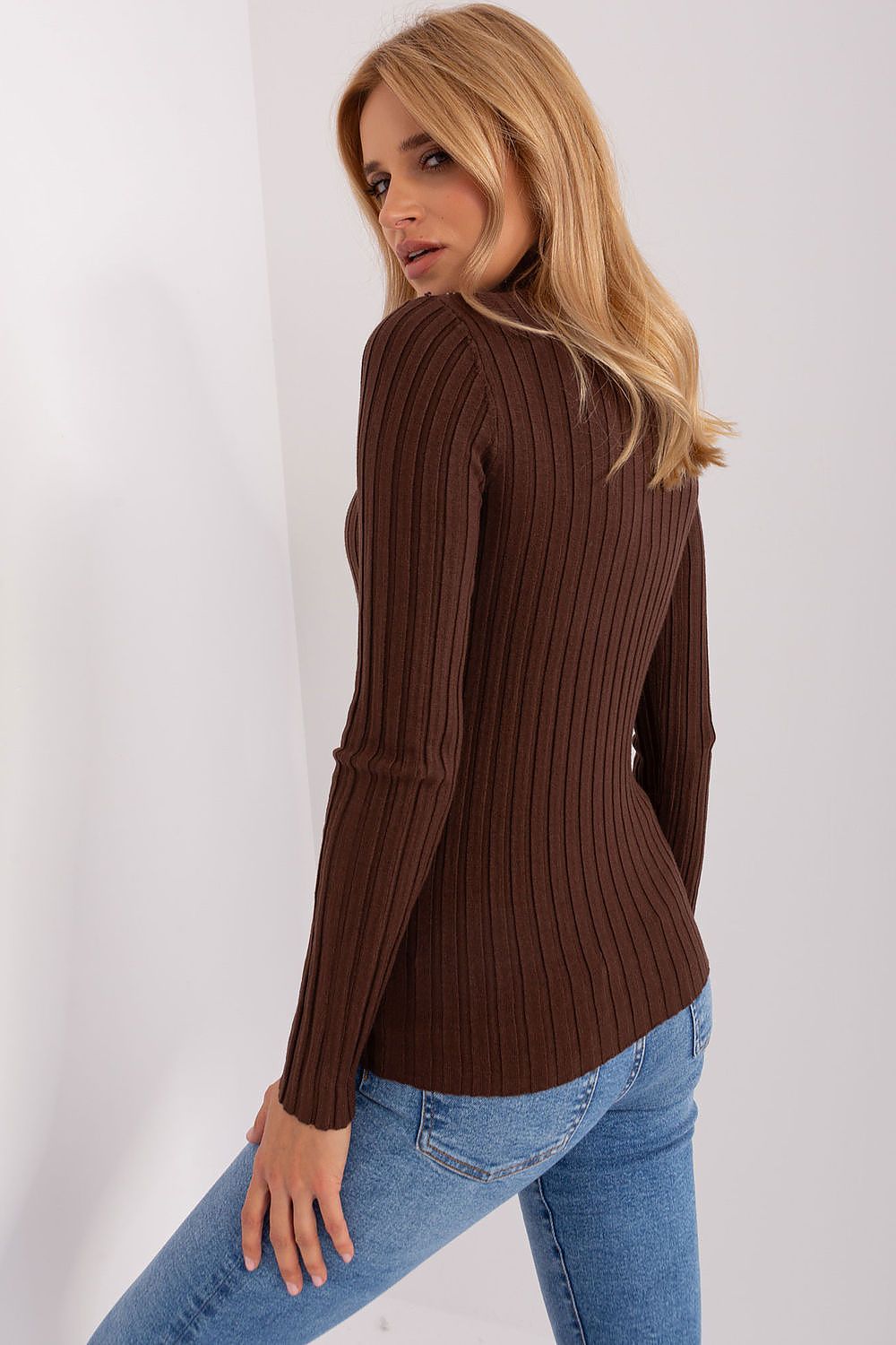 Classic Comfort Ribbed Turtleneck