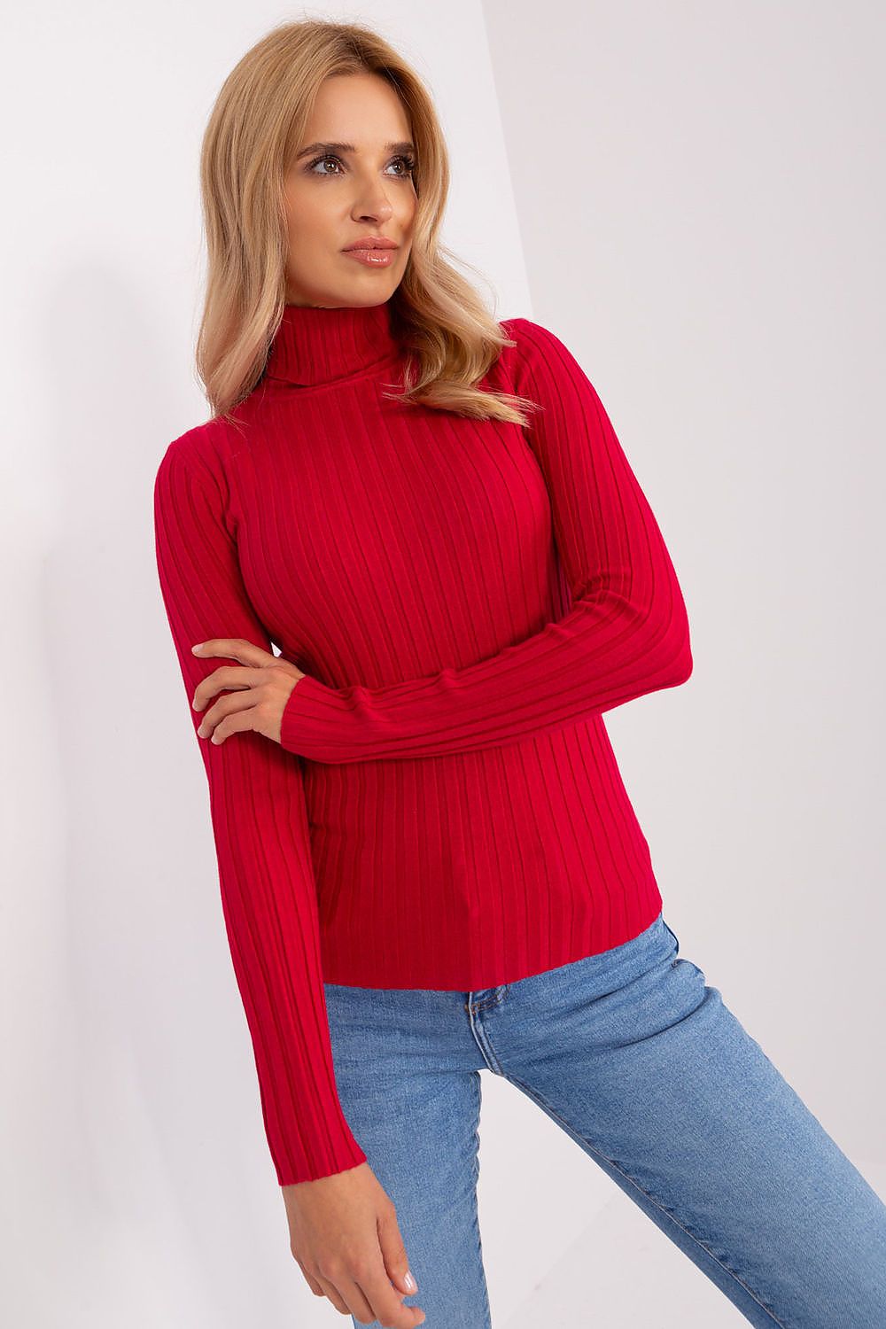 Classic Comfort Ribbed Turtleneck