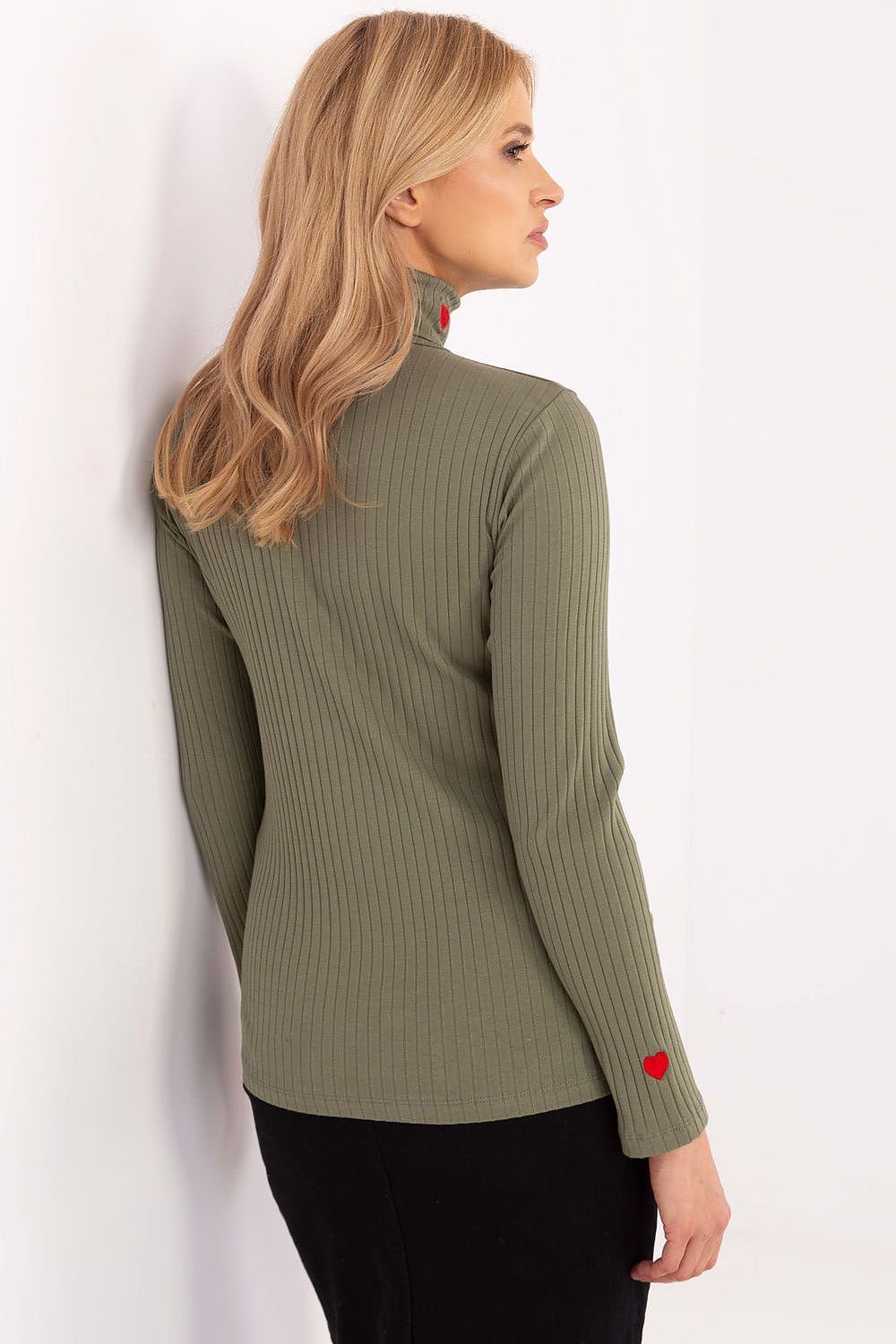 Luxe Love Ribbed Turtleneck Knit