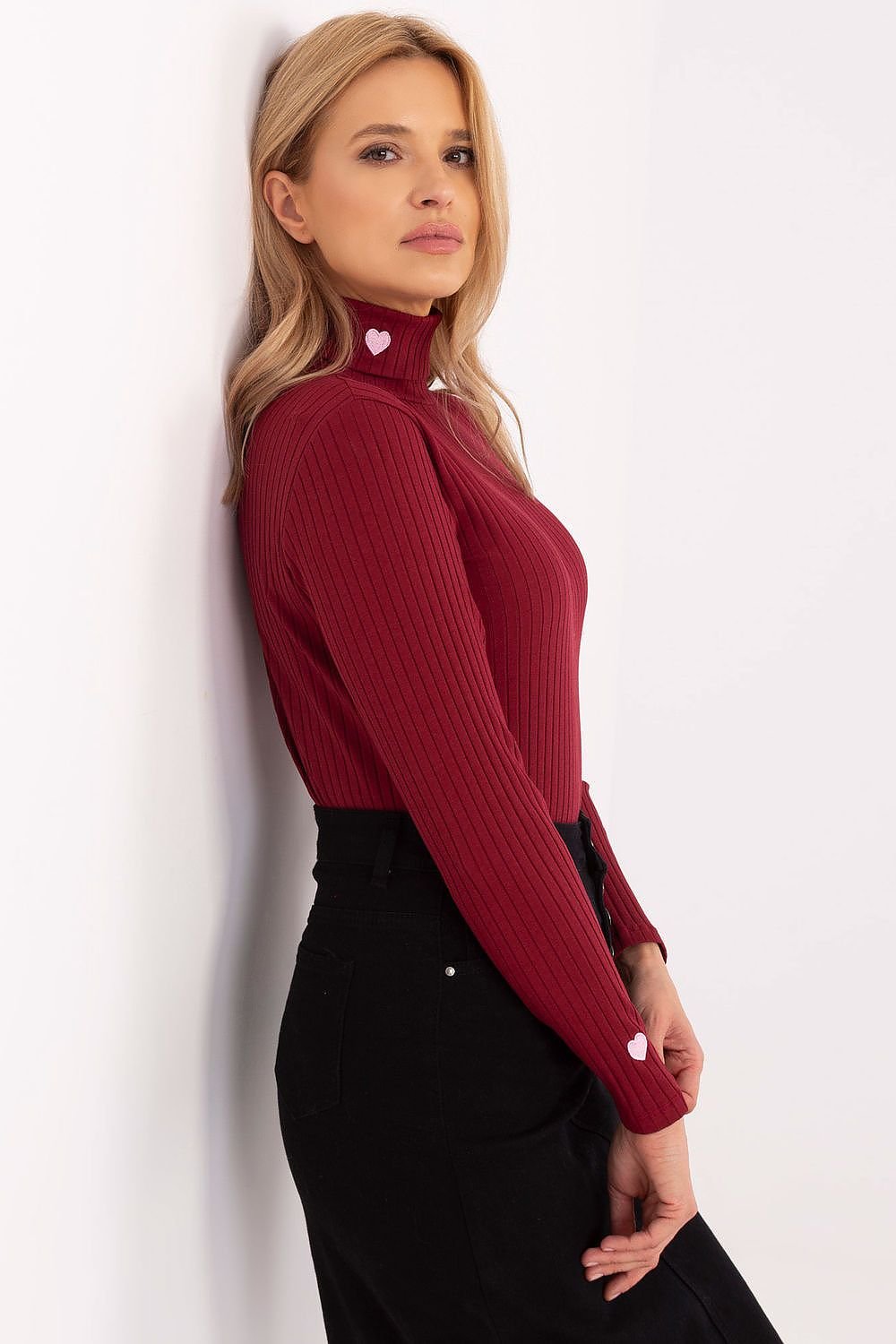 Luxe Love Ribbed Turtleneck Knit