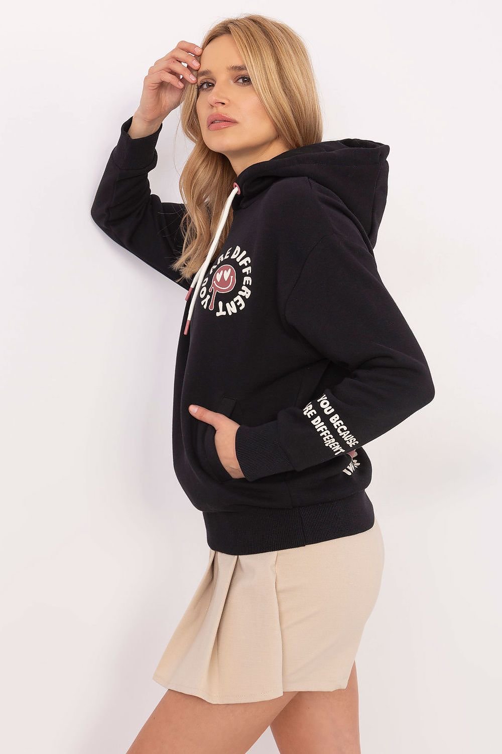 Cozy Statements Printed Hoodie