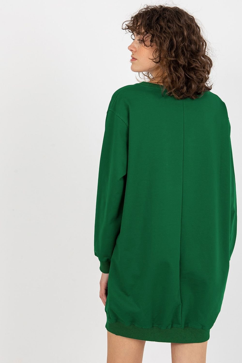 Relaxed Style Longline Sweatshirt