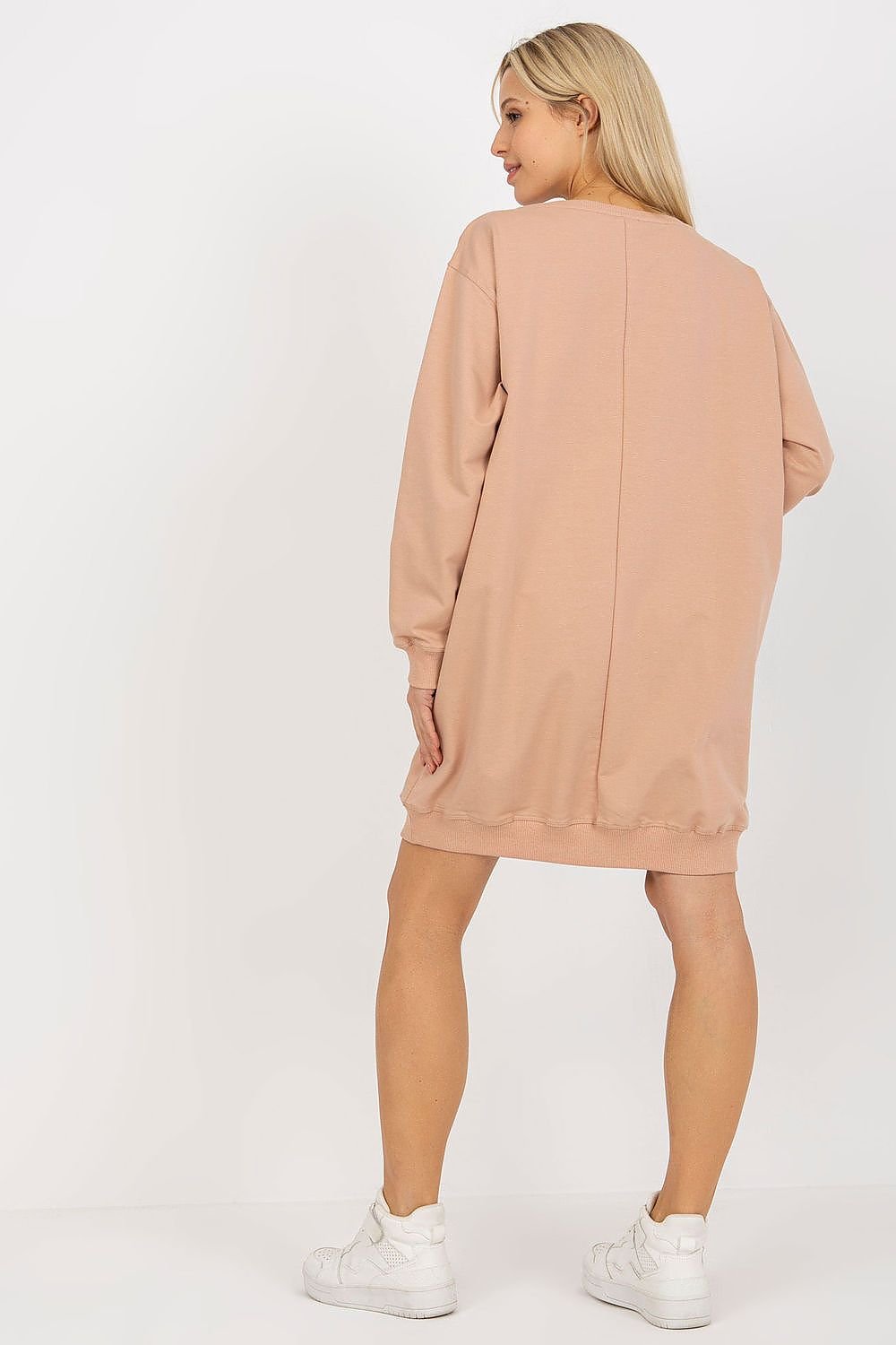 Relaxed Style Longline Sweatshirt