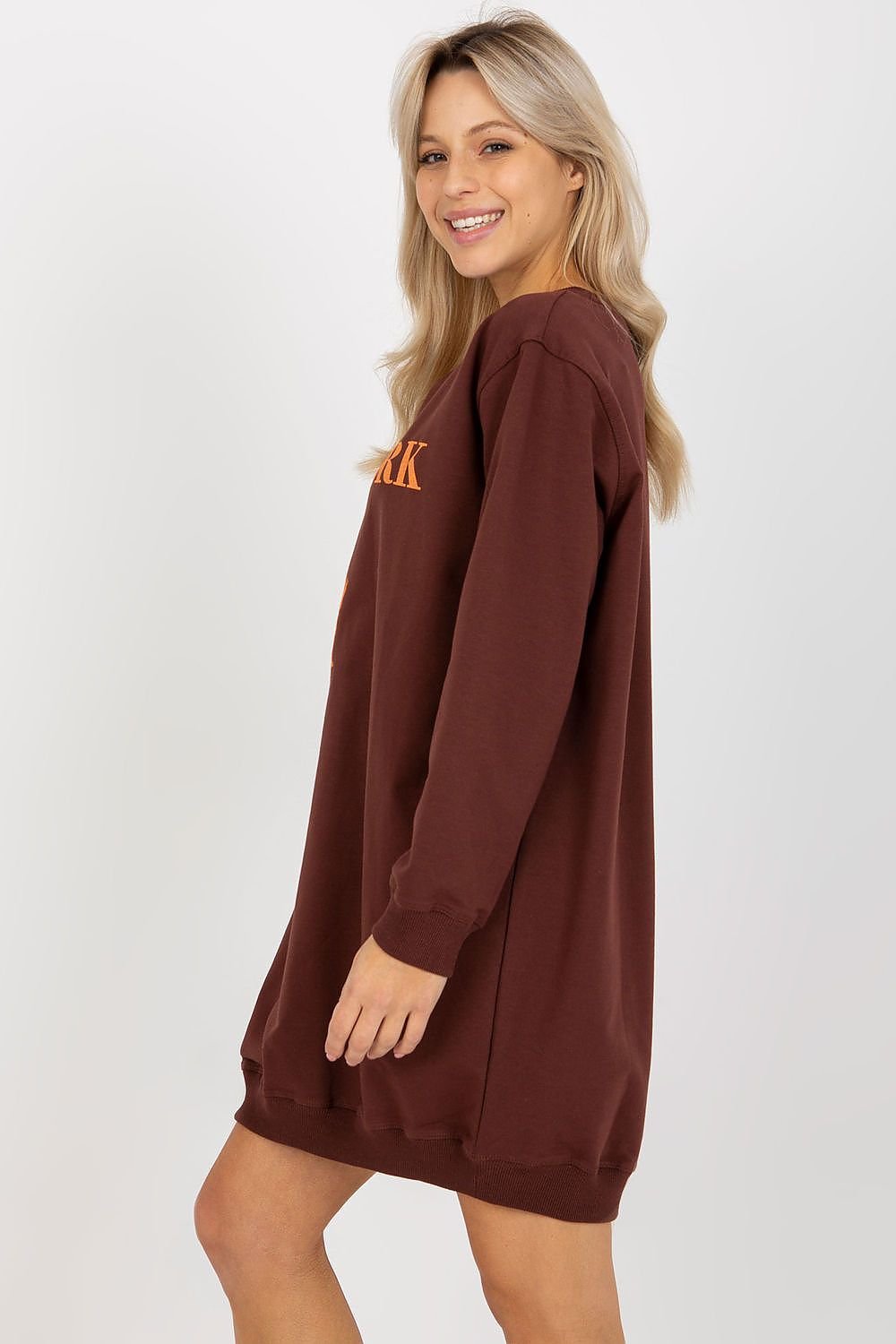 Relaxed Style Longline Sweatshirt