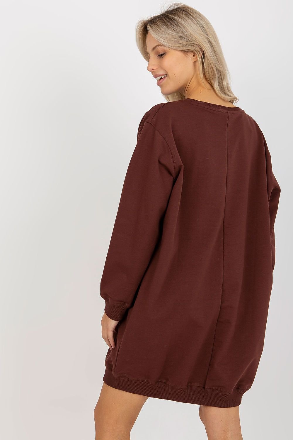 Relaxed Style Longline Sweatshirt