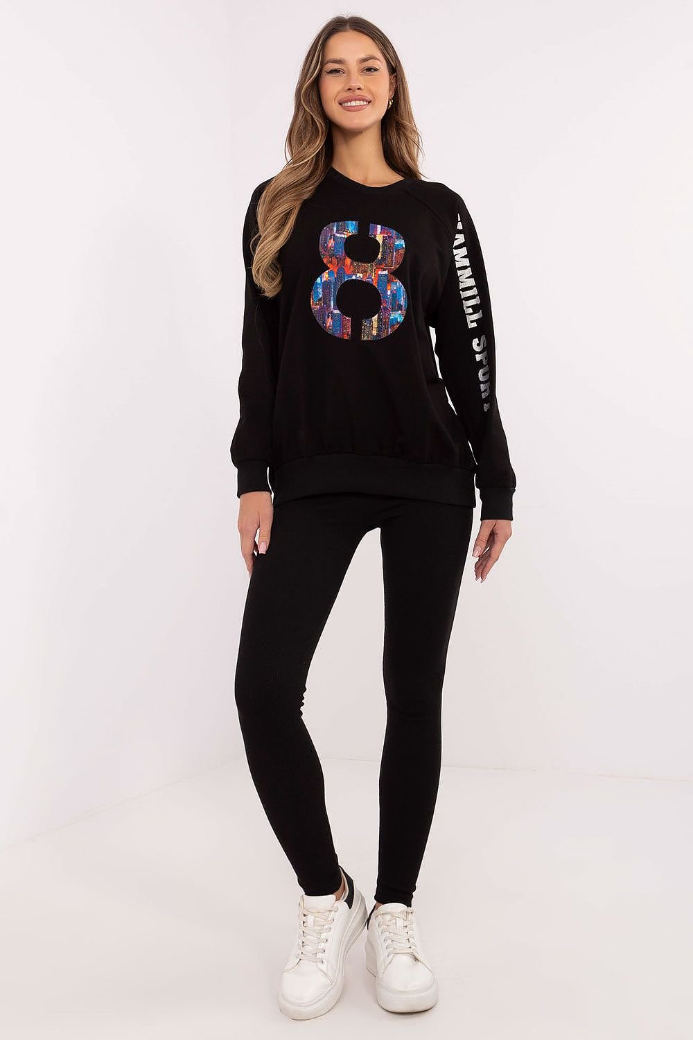 Elevate Comfort Set – Chic Sweatshirt & Leggings Duo