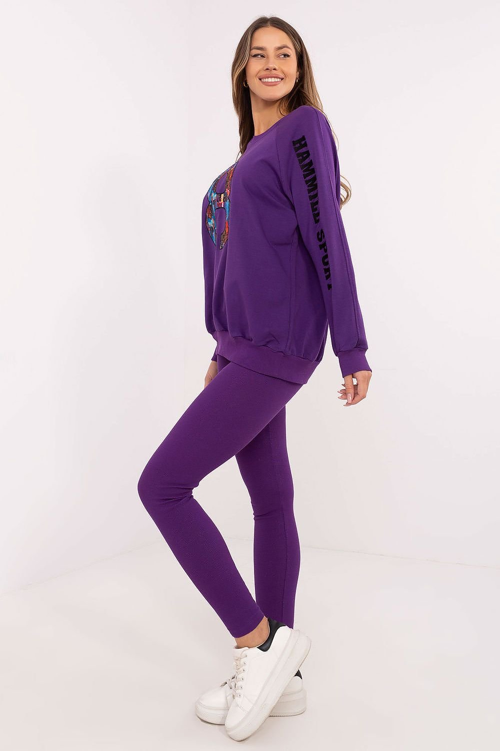 Elevate Comfort Set – Chic Sweatshirt & Leggings Duo