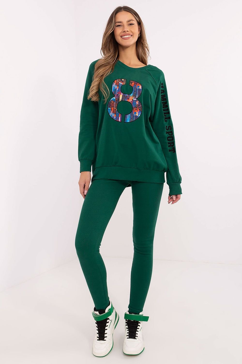 Elevate Comfort Set – Chic Sweatshirt & Leggings Duo