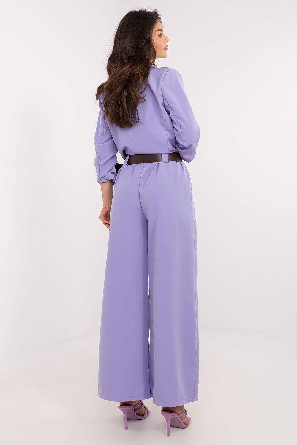 Nordic Elegance Wide-Leg Pants