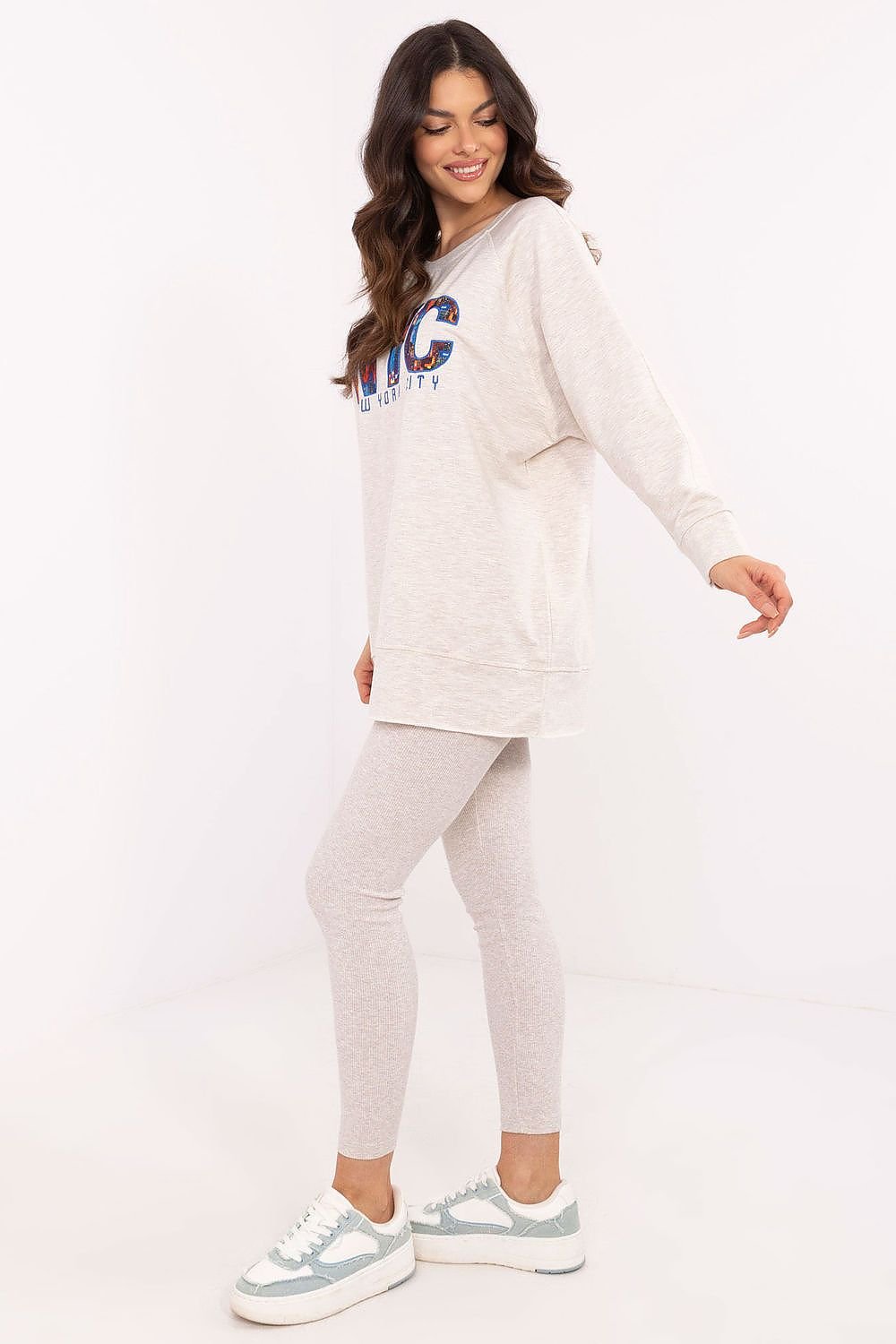 Seamless Comfy Luxe Graphic Hoodie Set