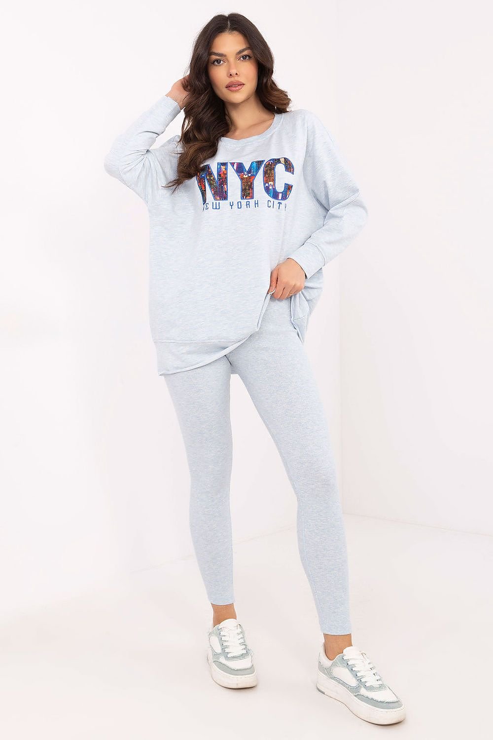 Seamless Comfy Luxe Graphic Hoodie Set