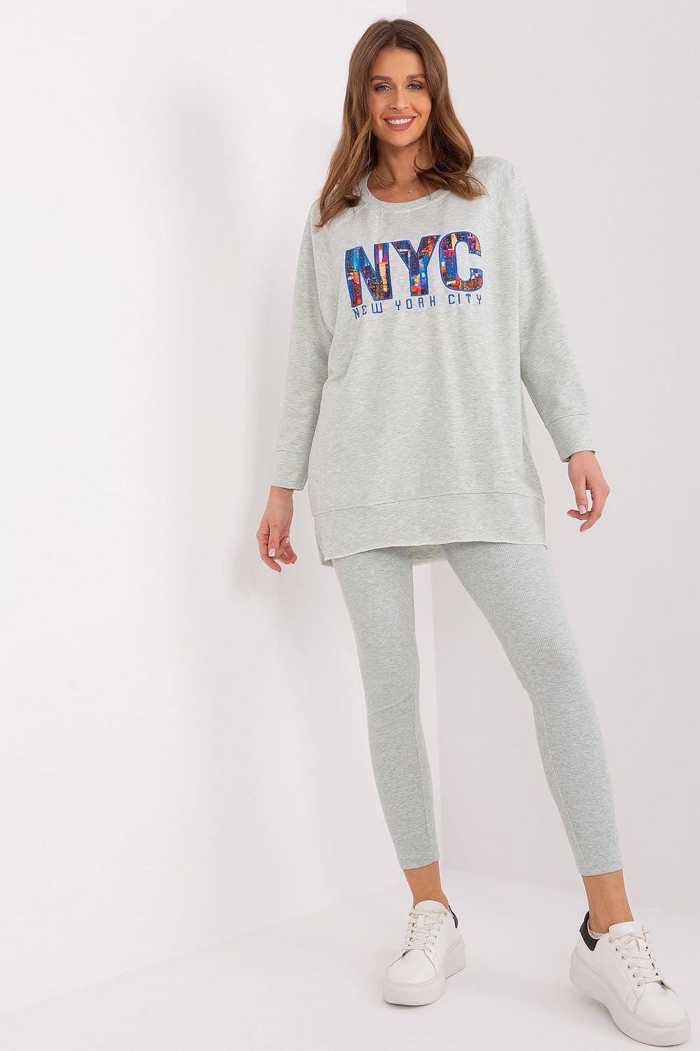 Seamless Comfy Luxe Graphic Hoodie Set