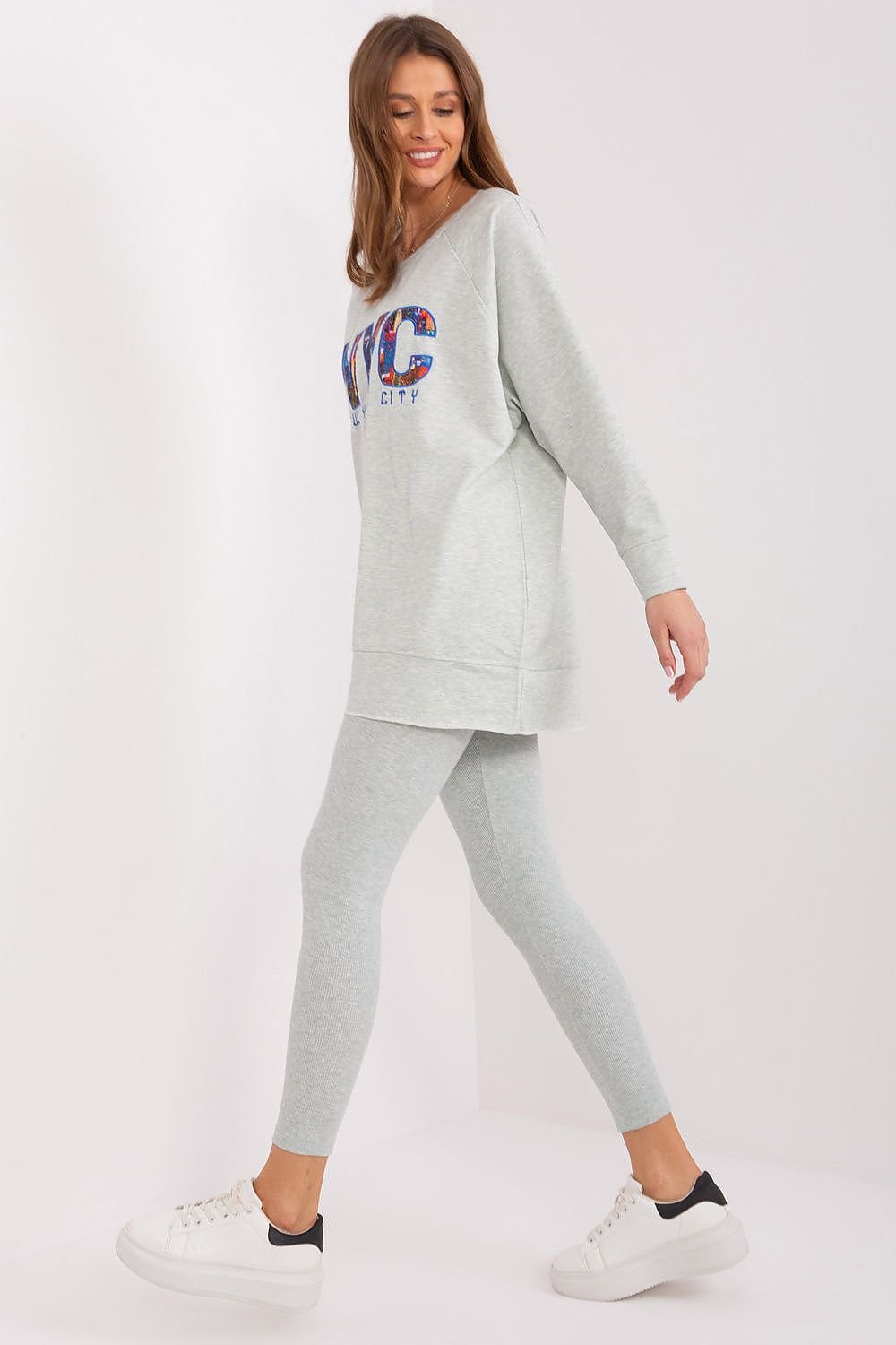 Seamless Comfy Luxe Graphic Hoodie Set