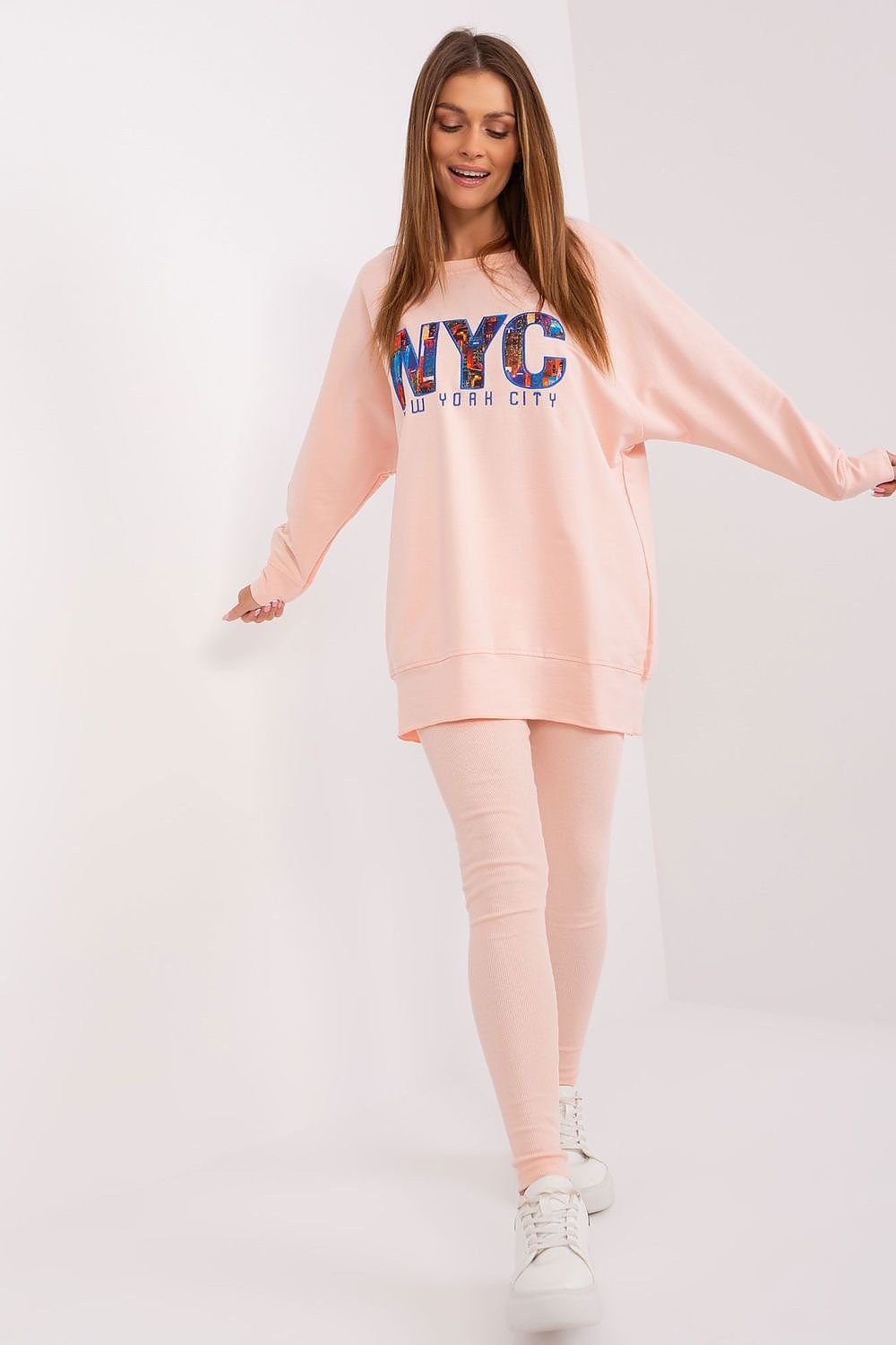 Seamless Comfy Luxe Graphic Hoodie Set