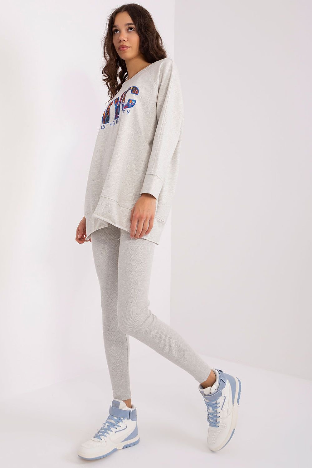 Seamless Comfy Luxe Graphic Hoodie Set